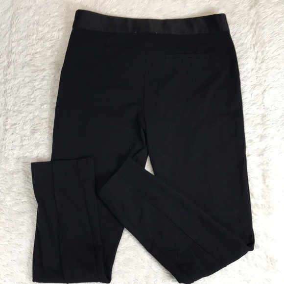 EVERLANE The Stretch Ponte Skinny Pants Black 8 - Picture 6 of 12